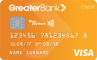 Greater Bank Visa Credit Card