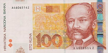 100 Croatian Kuna banknote
