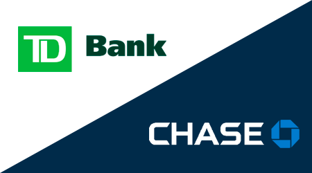 Compare TD Bank vs.Chase