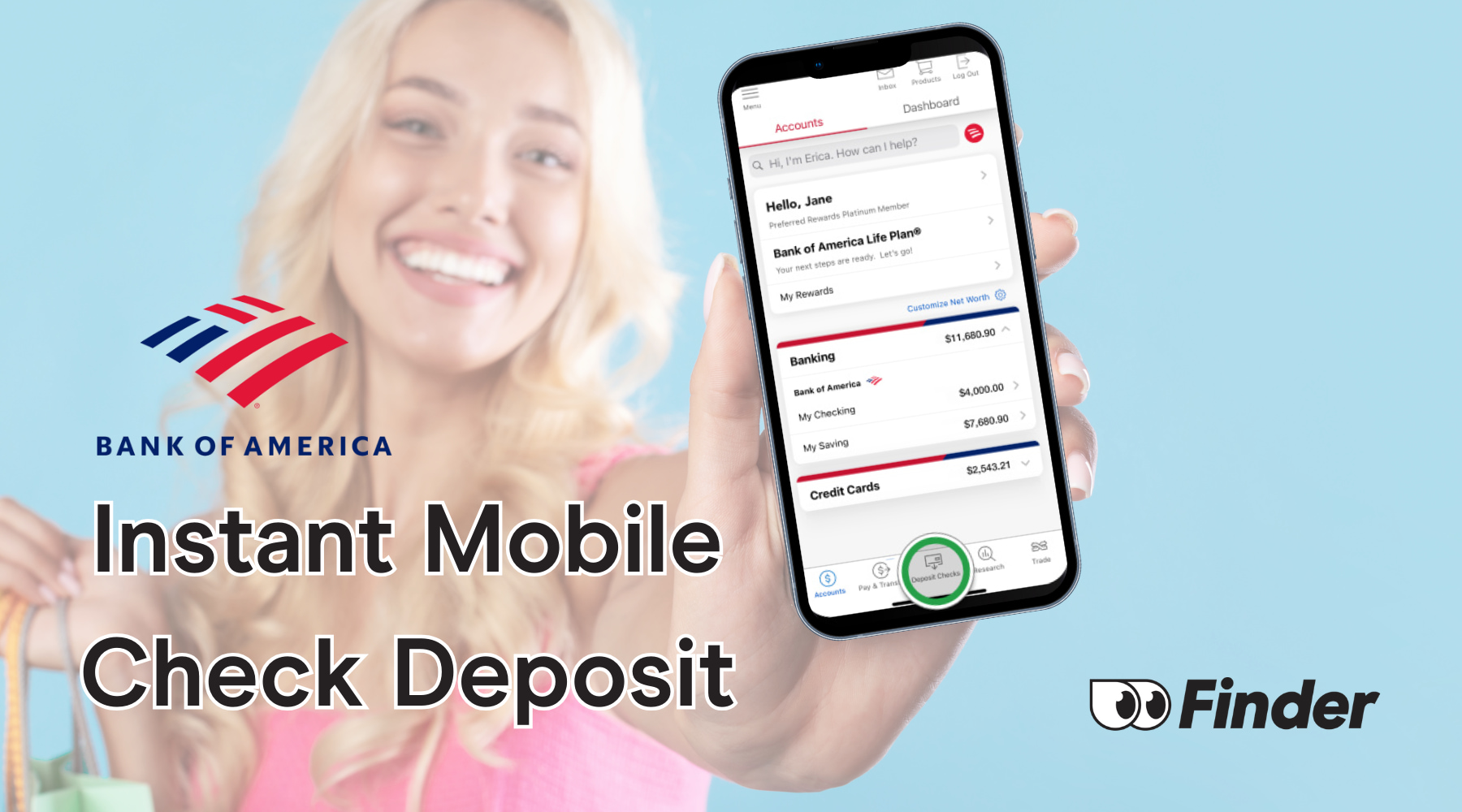 Is Bank of America Mobile Check Deposit Instant? No, Not Instant