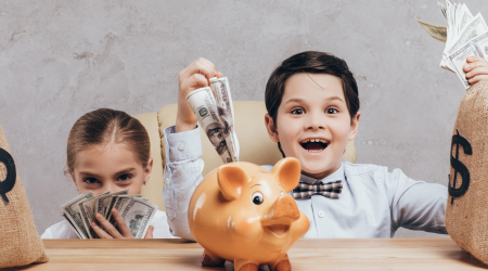 Children’s savings accounts that they cannot access until 18