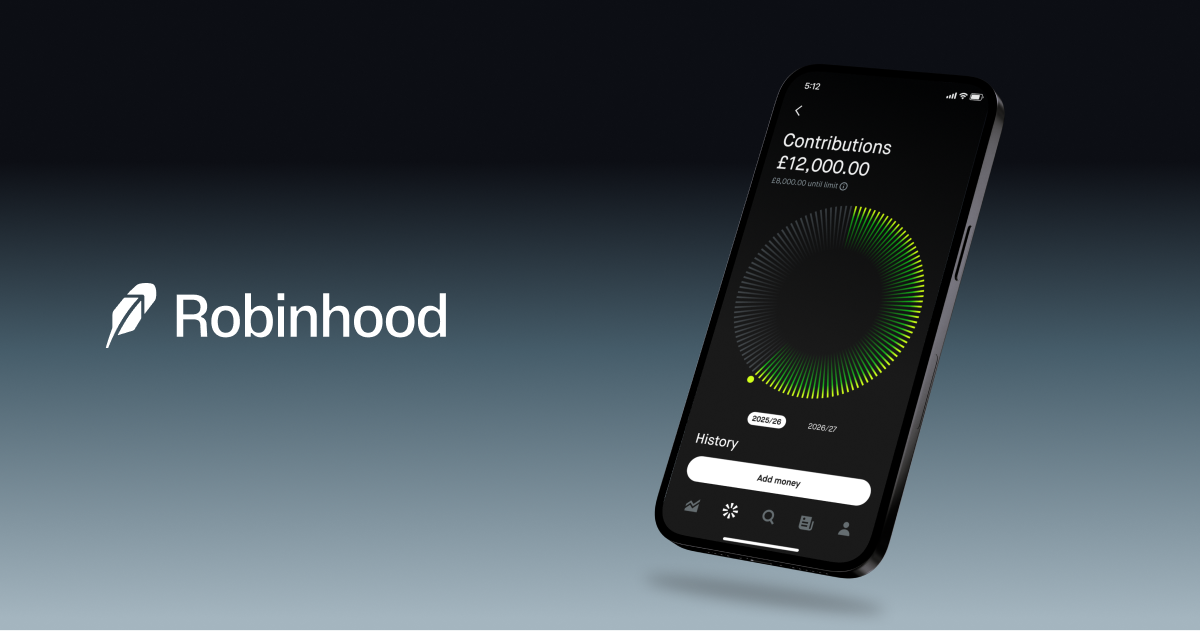 Power your portfolio with Robinhood’s stocks and shares ISA